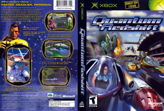 Quantum Redshift Cover Art - WOI Solutions