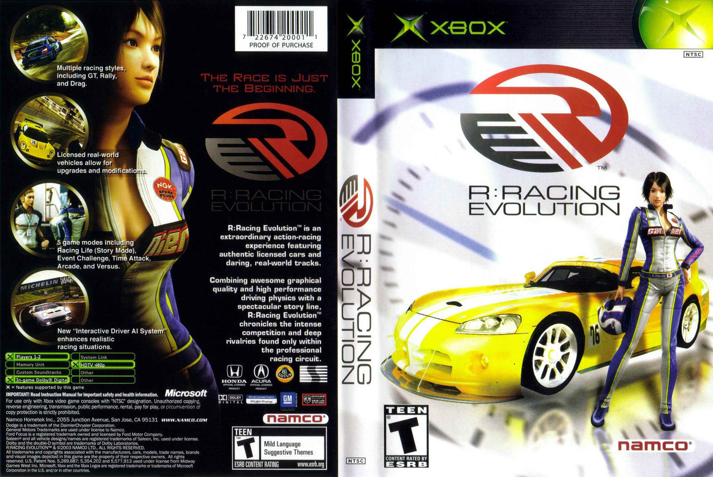 R Racing Evolution Cover Art - WOI Solutions