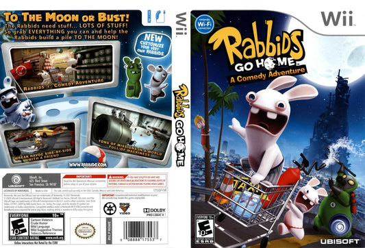 Rabbids Go Home Cover Art - WOI Solutions