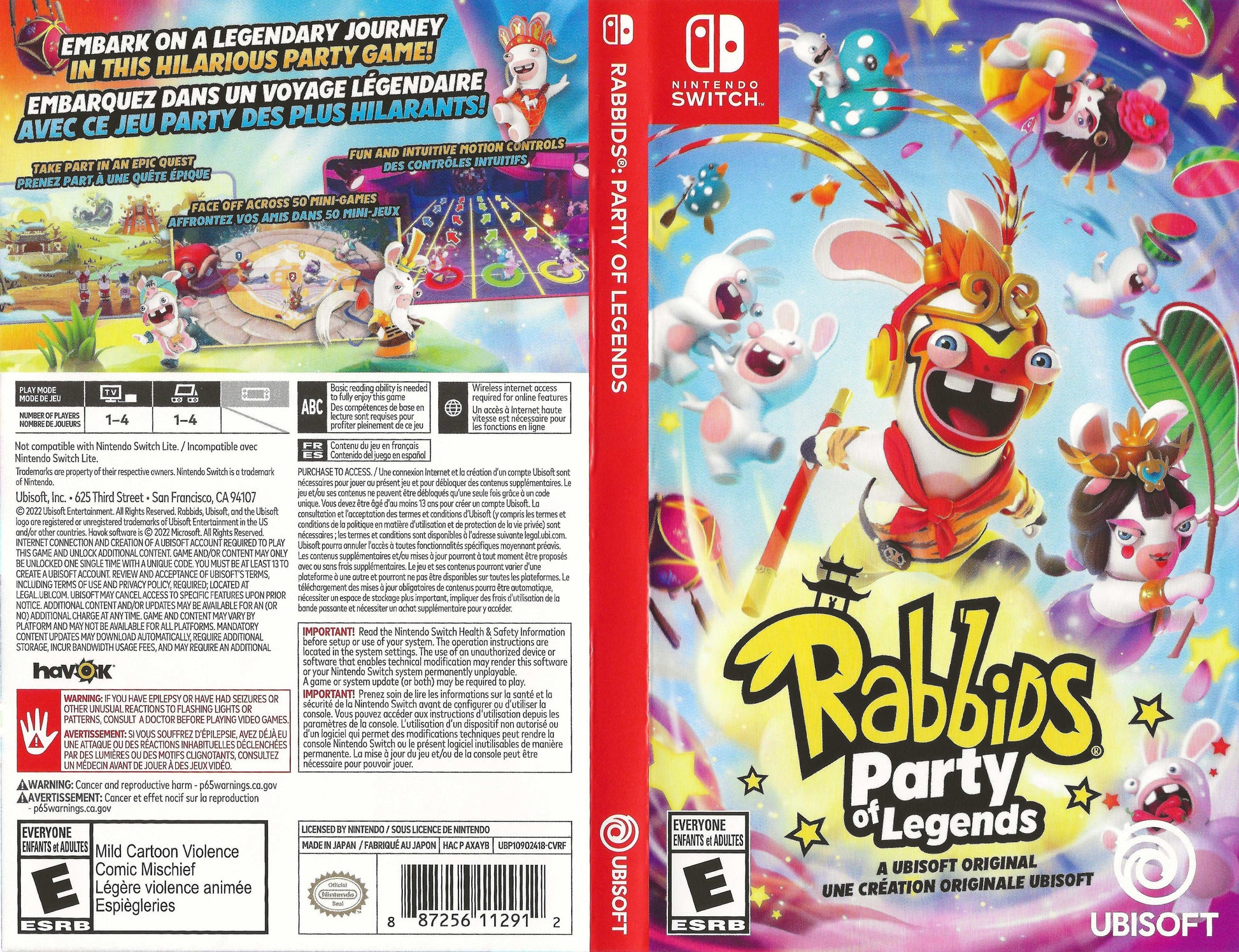 Rabbids Party of Legends