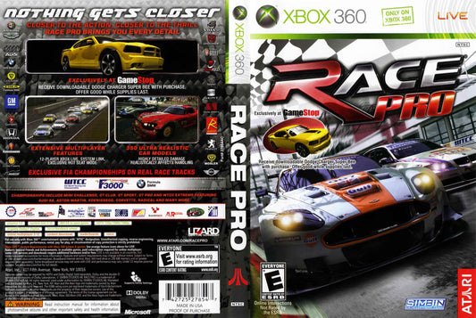 Race Pro Cover Art - WOI Solutions