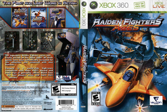 Raiden Fighters Aces Cover Art - WOI Solutions