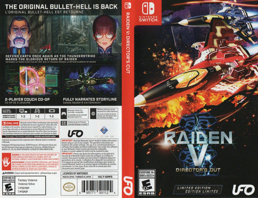 Raiden V Director's Cut Limited Edition