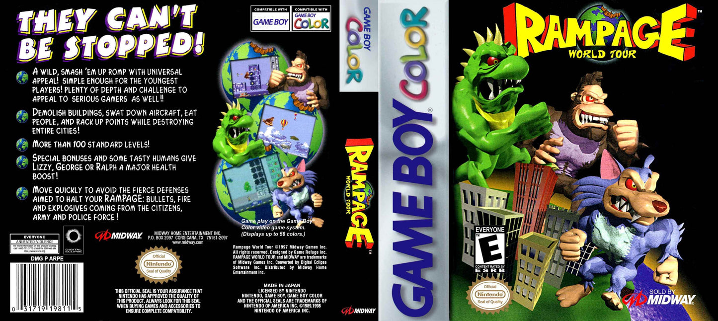 Rampage World Tour Cover Art - WOI Solutions