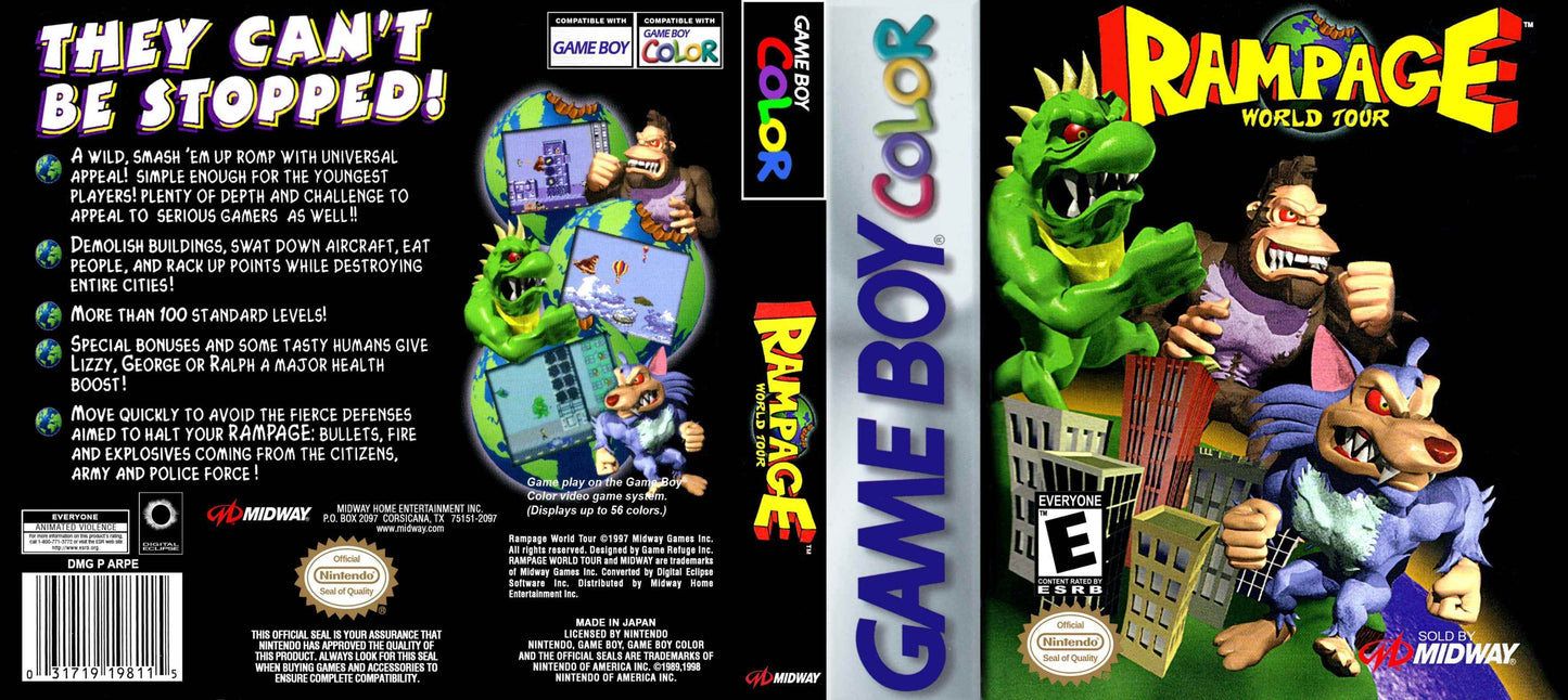 Rampage World Tour Cover Art - WOI Solutions