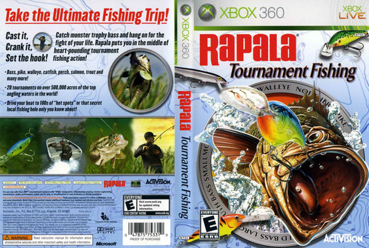 Rapala Tournament Fishing Cover Art - WOI Solutions