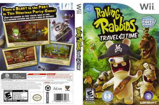 Raving Rabbids Travel in Time Cover Art - WOI Solutions