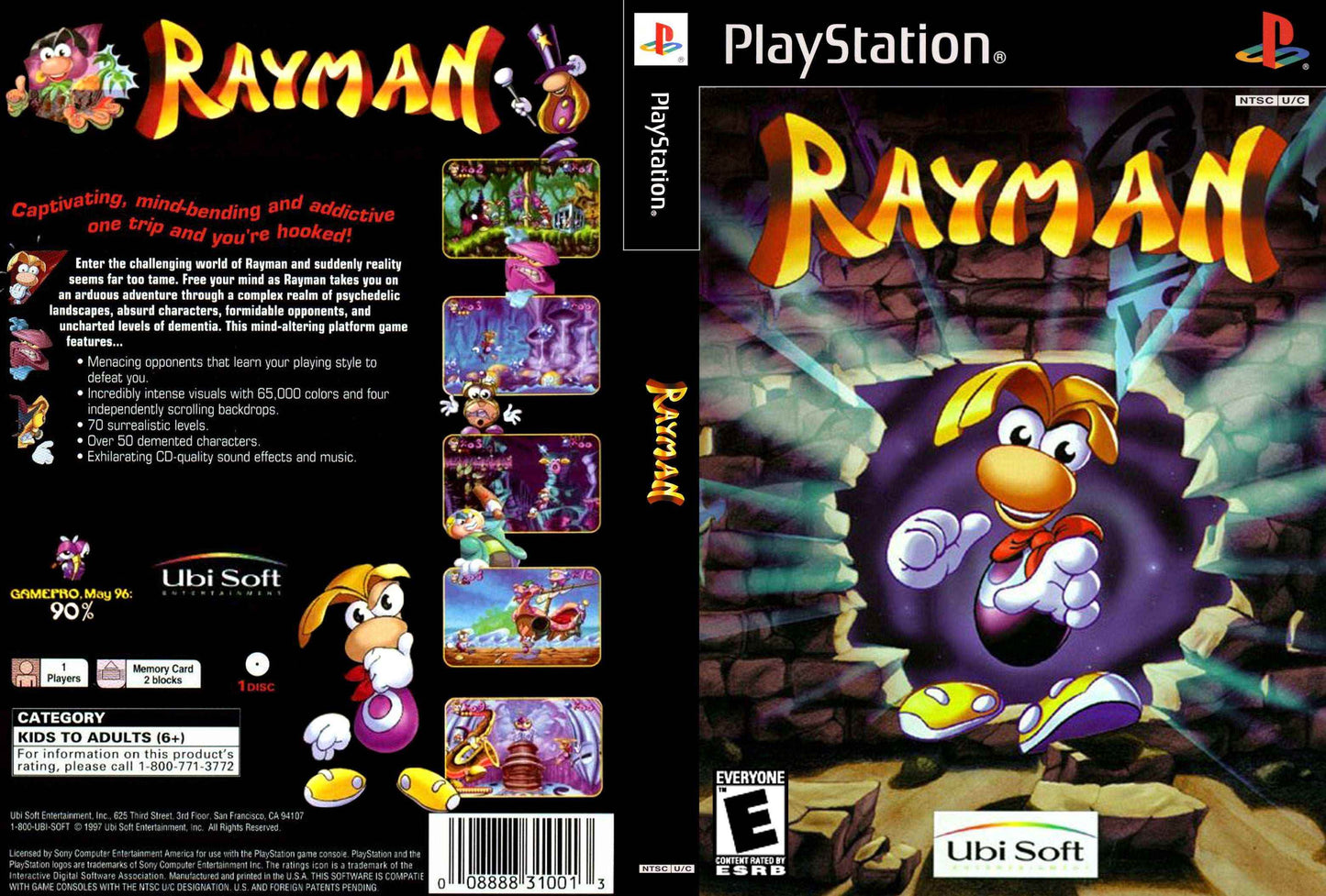 Rayman Cover Art - WOI Solutions
