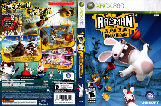 Rayman Raving Rabbids Cover Art - WOI Solutions