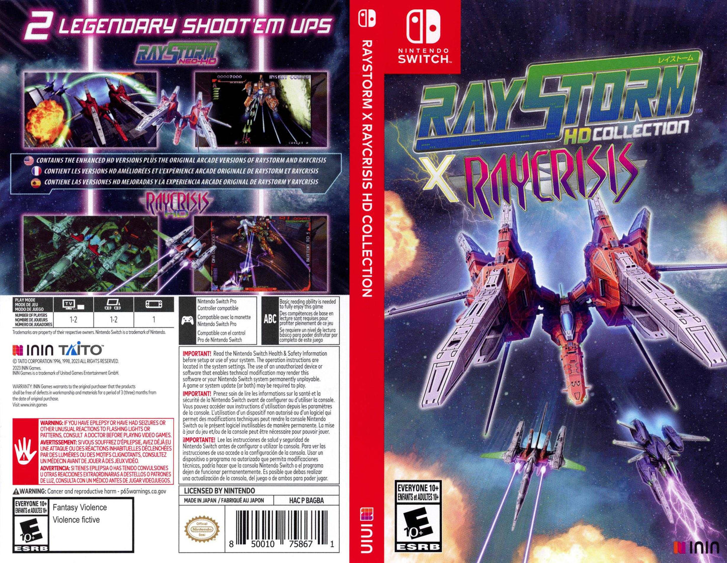 Raystorm X Raycrisis HD Collection