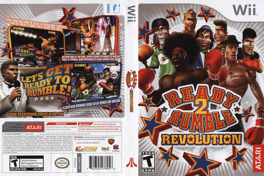 Ready 2 Rumble Revolution Cover Art - WOI Solutions