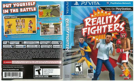 Reality Fighters Cover Art - WOI Solutions