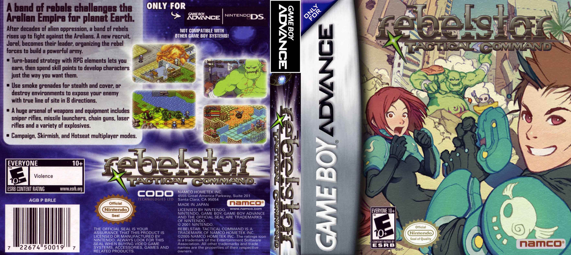 Rebelstar Tactical Command Cover Art - WOI Solutions