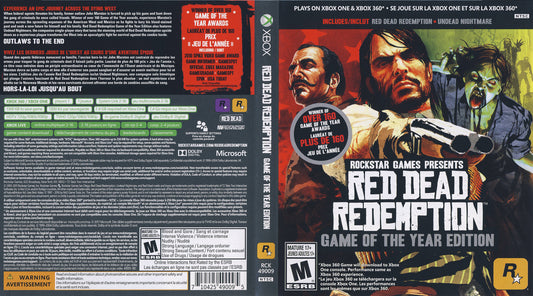 Red Dead Redemption Game of the Year Edition