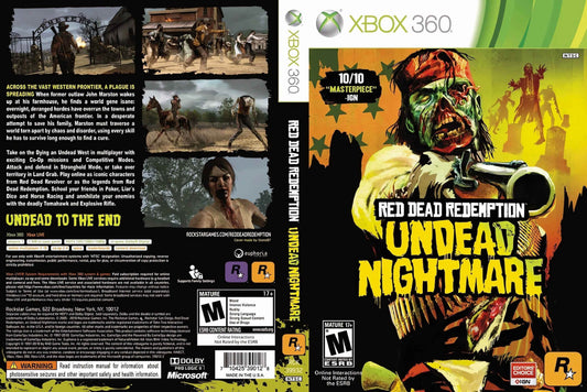 Red Dead Redemption Undead Nightmare Cover Art - WOI Solutions