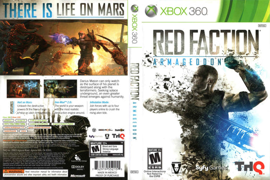Red Faction Armageddon Cover Art - WOI Solutions