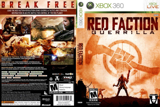 Red Faction Guerrilla Cover Art - WOI Solutions