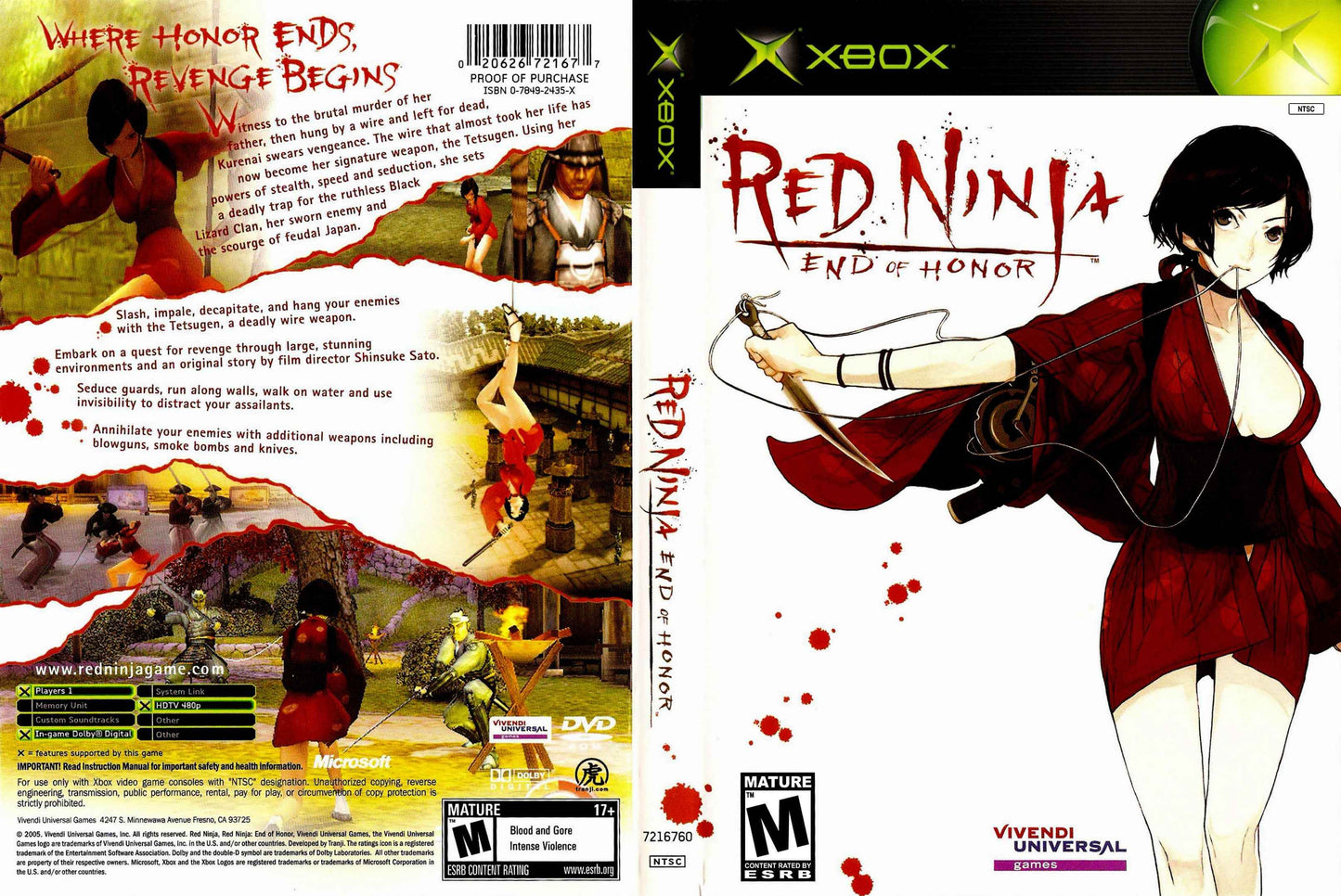 Red Ninja End of Honor Cover Art - WOI Solutions