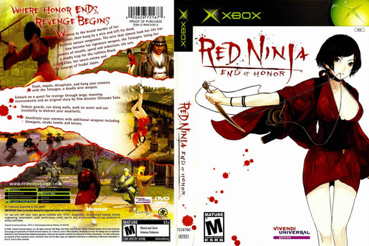 Red Ninja End of Honor Cover Art - WOI Solutions