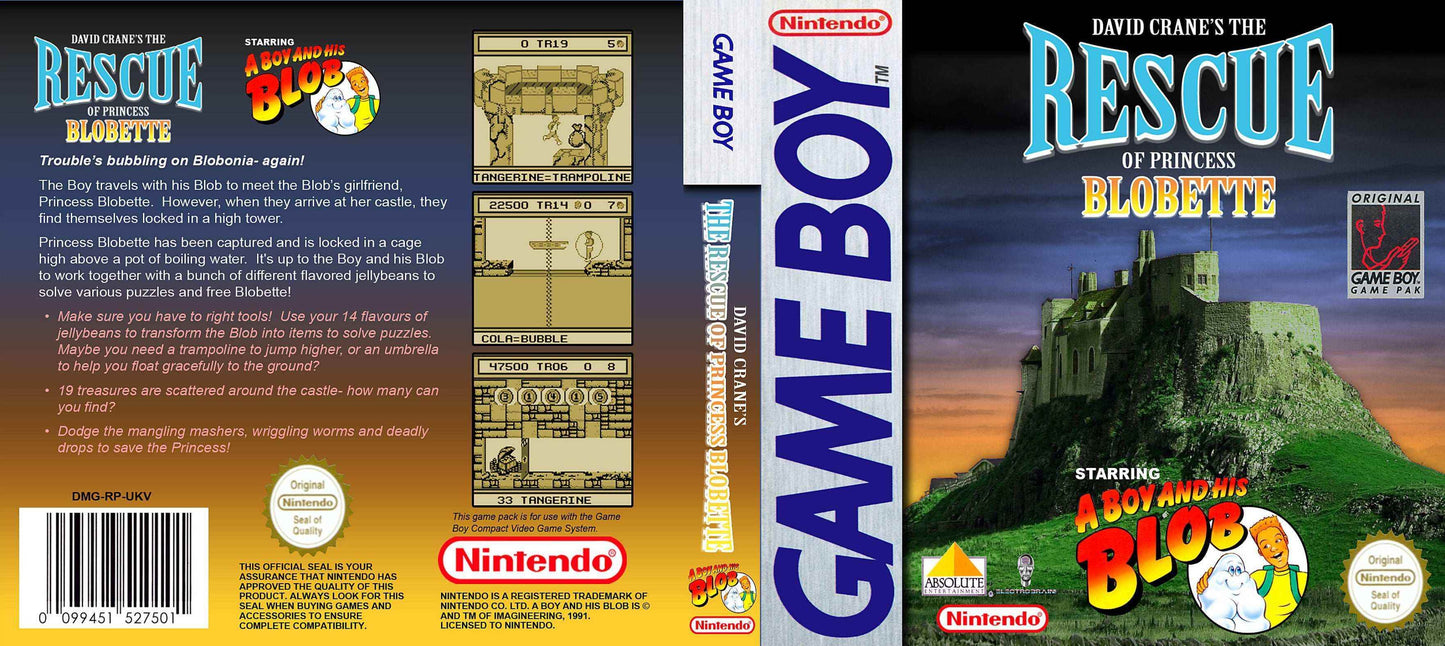 Rescue of Princess Blobette Cover Art - WOI Solutions