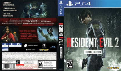Resident Evil 2 Cover Art - WOI Solutions