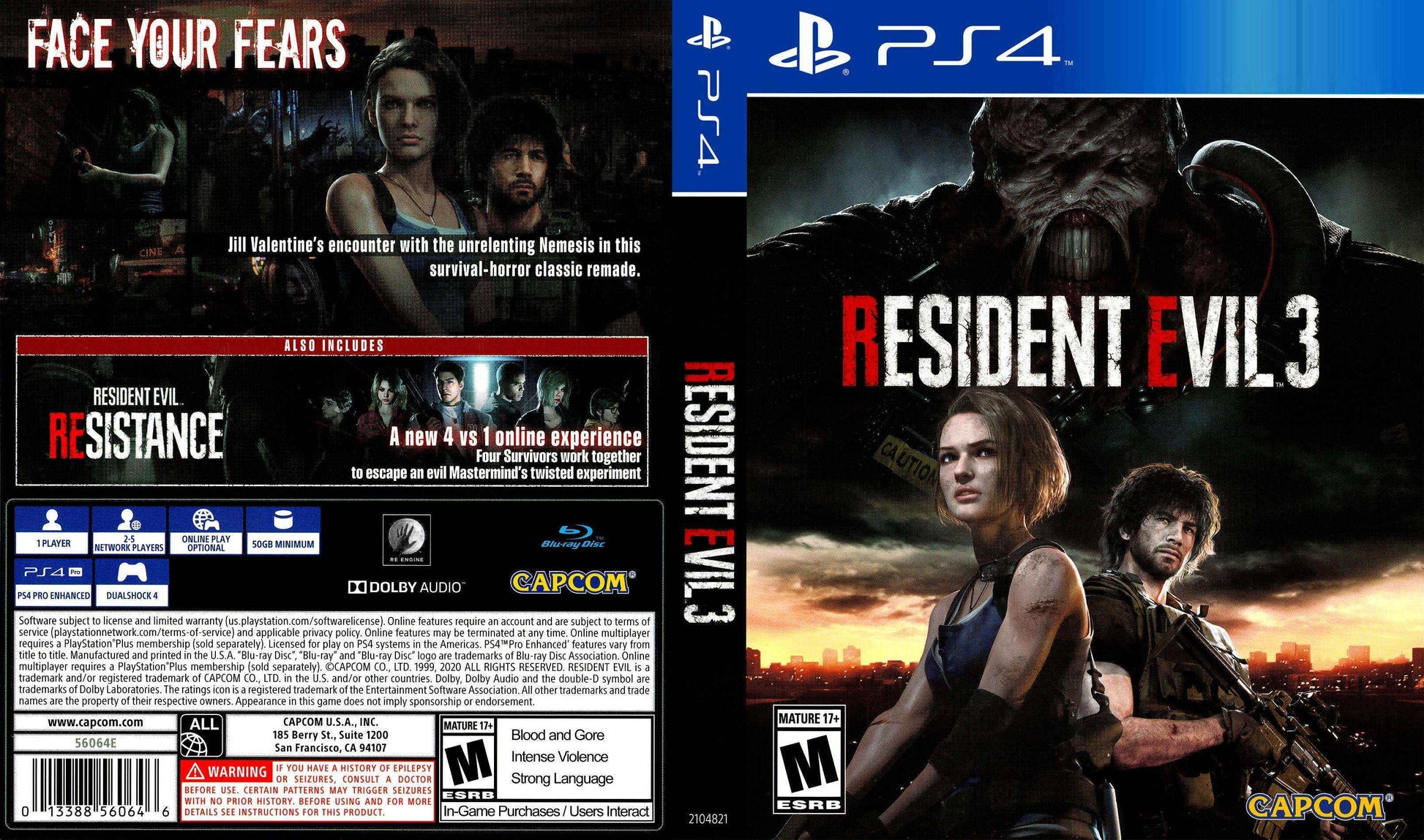 Resident Evil 3 Cover Art - WOI Solutions