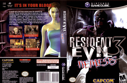 Resident Evil 3 Nemesis Cover Art - WOI Solutions