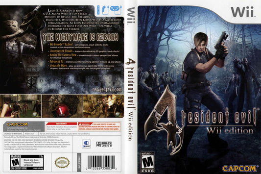 Resident Evil 4 Wii Edition Cover Art - WOI Solutions