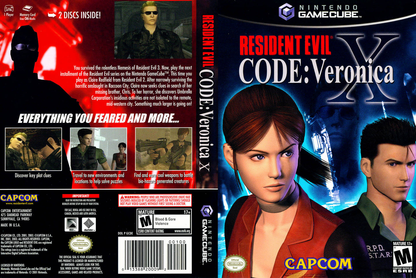 Resident Evil CODE Veronica X