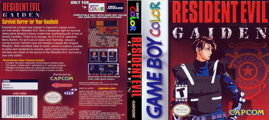 Resident Evil Gaiden Cover Art - WOI Solutions