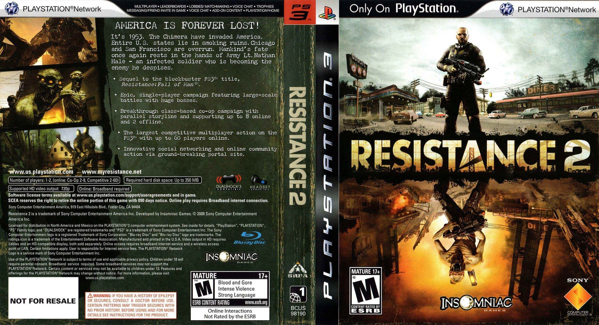 Resistance 2 Cover Art - WOI Solutions