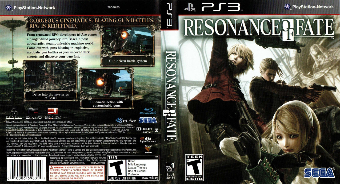 Resonance of Fate