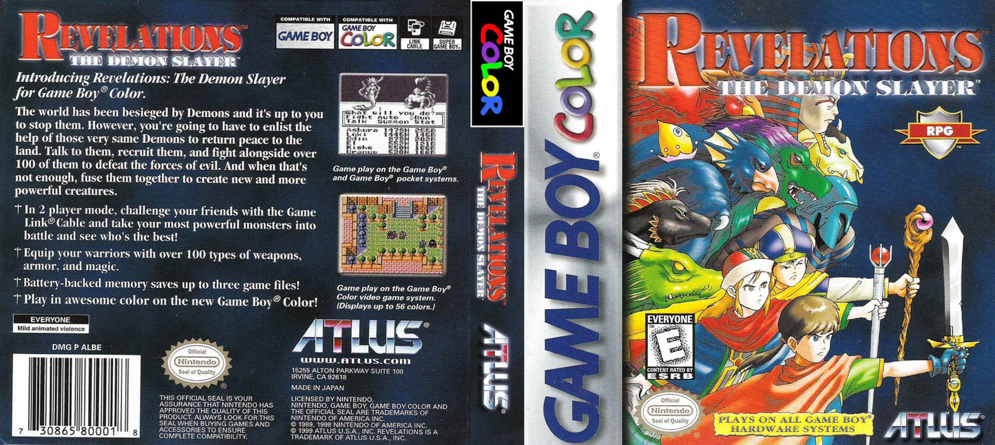 Revelations the Demon Slayer Cover Art - WOI Solutions