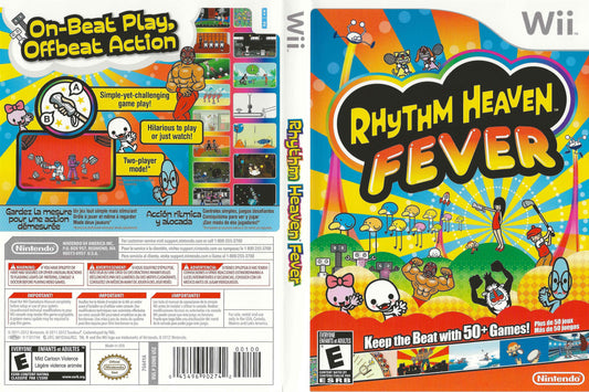 Rhythm Heaven Fever Cover Art - WOI Solutions