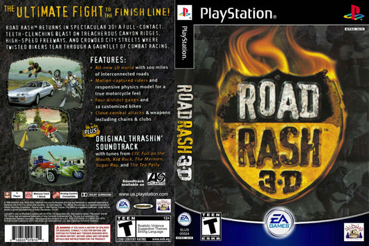 Road Rash 3D Cover Art - WOI Solutions