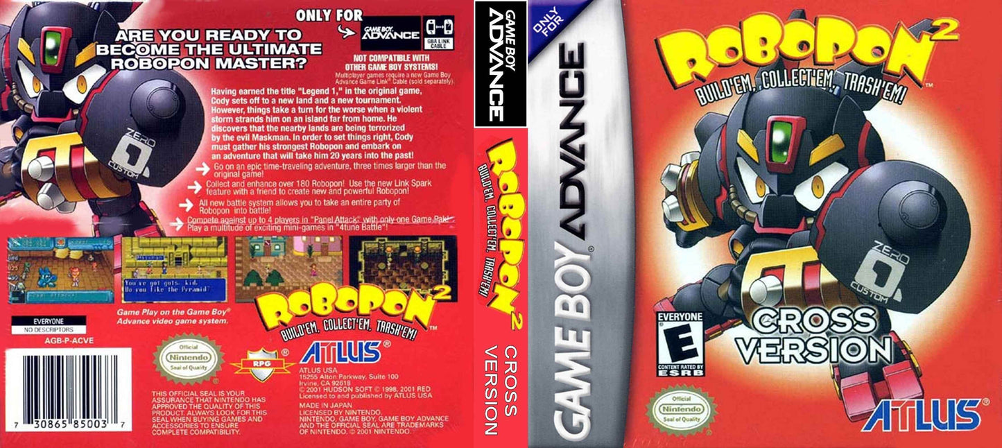 Robopon 2 Ring Version Cover Art - WOI Solutions