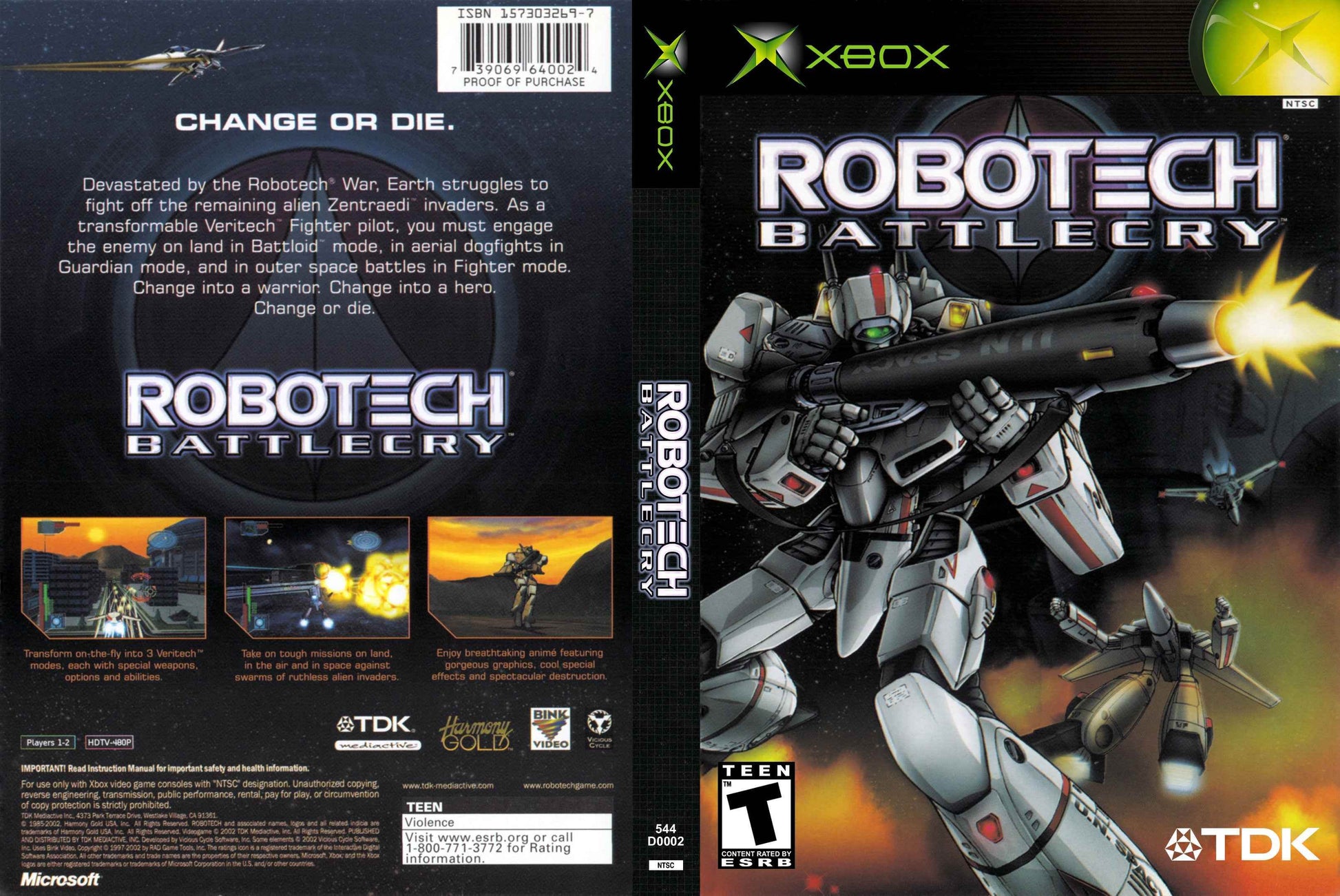 Robotech Battlecry Cover Art - WOI Solutions