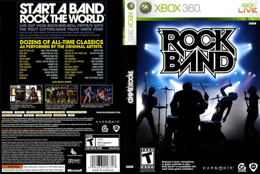 Rock Band Cover Art - WOI Solutions