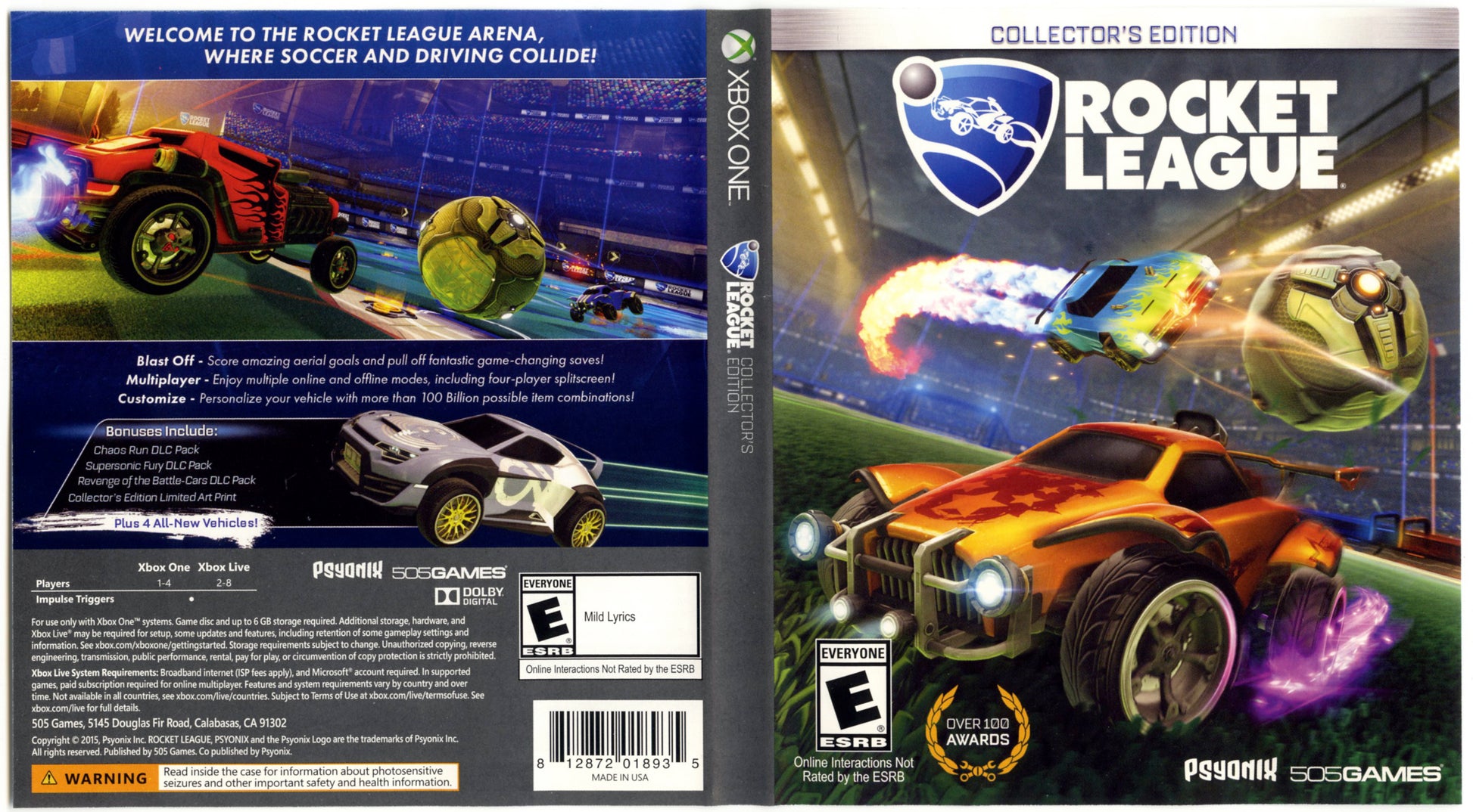 Rocket League Collectors Edition