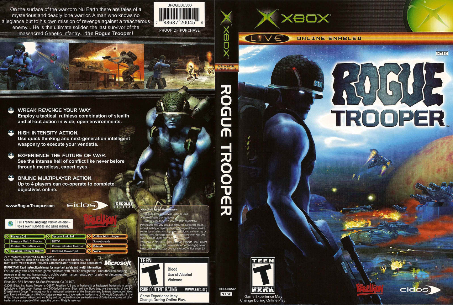 Rogue Trooper Cover Art - WOI Solutions