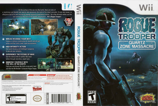 Rogue Trooper Quartz Zone Massacre Cover Art - WOI Solutions