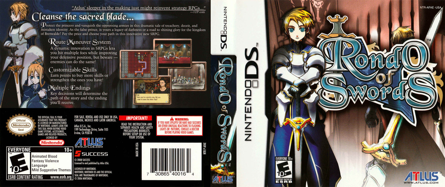 Rondo of Swords Cover Art - WOI Solutions