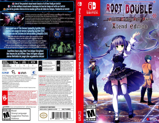 Root Double Before Crime After Days Xtend Edition