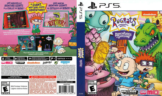 Rugrats - Adventures in Gameland Cover Art - WOI Solutions