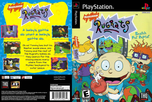 Rugrats Search For Reptar Cover Art - WOI Solutions