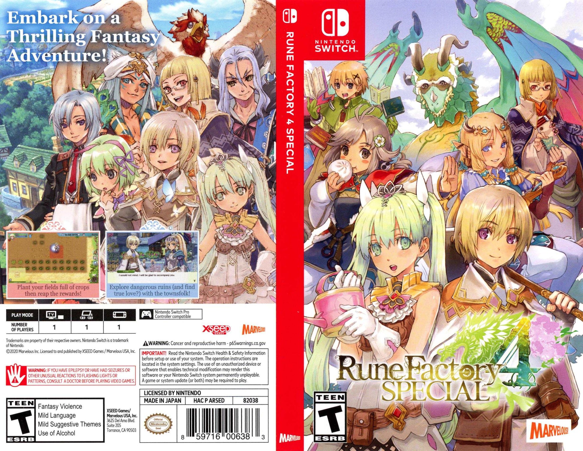 Rune Factory 4 Special