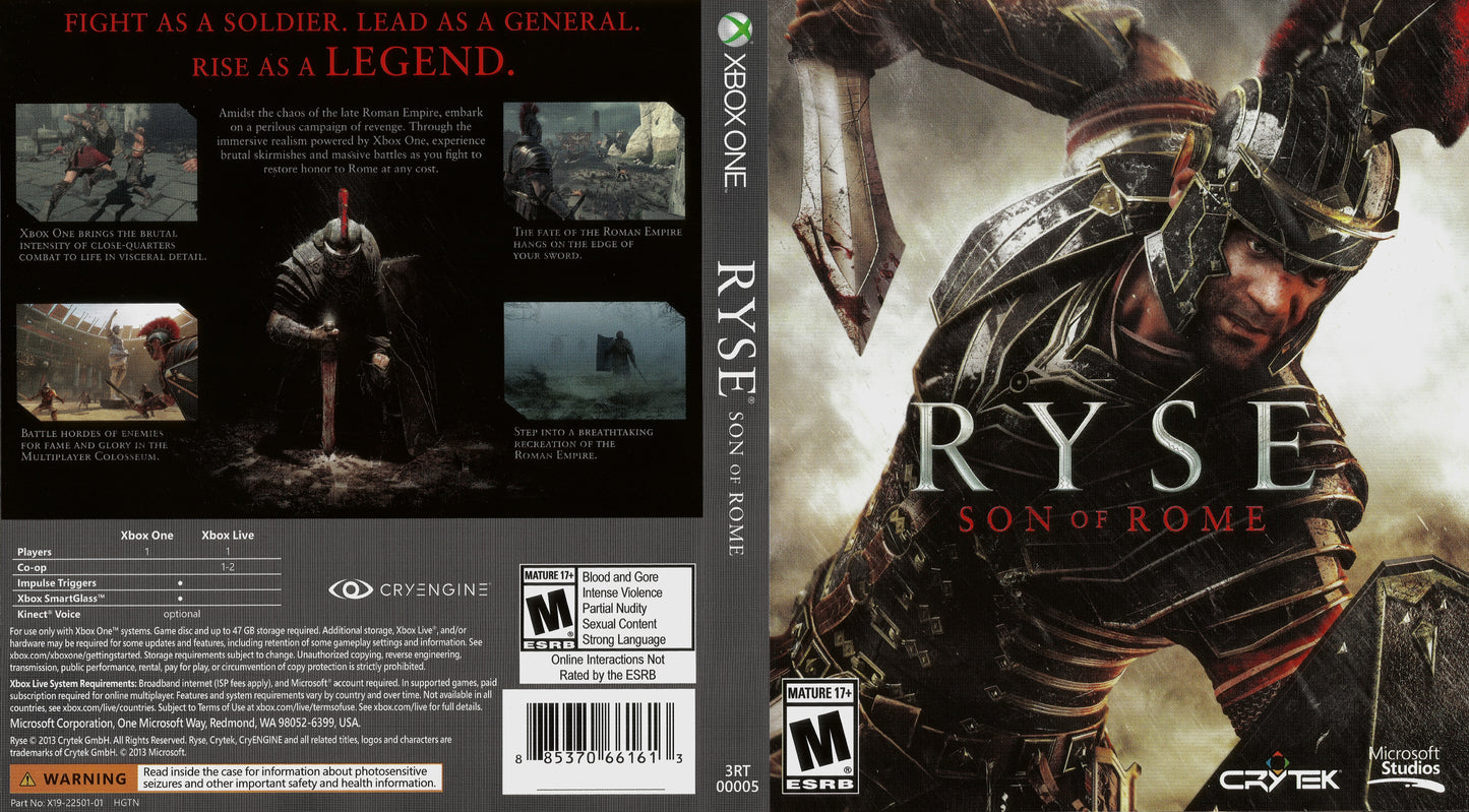 Ryse Son of Rome