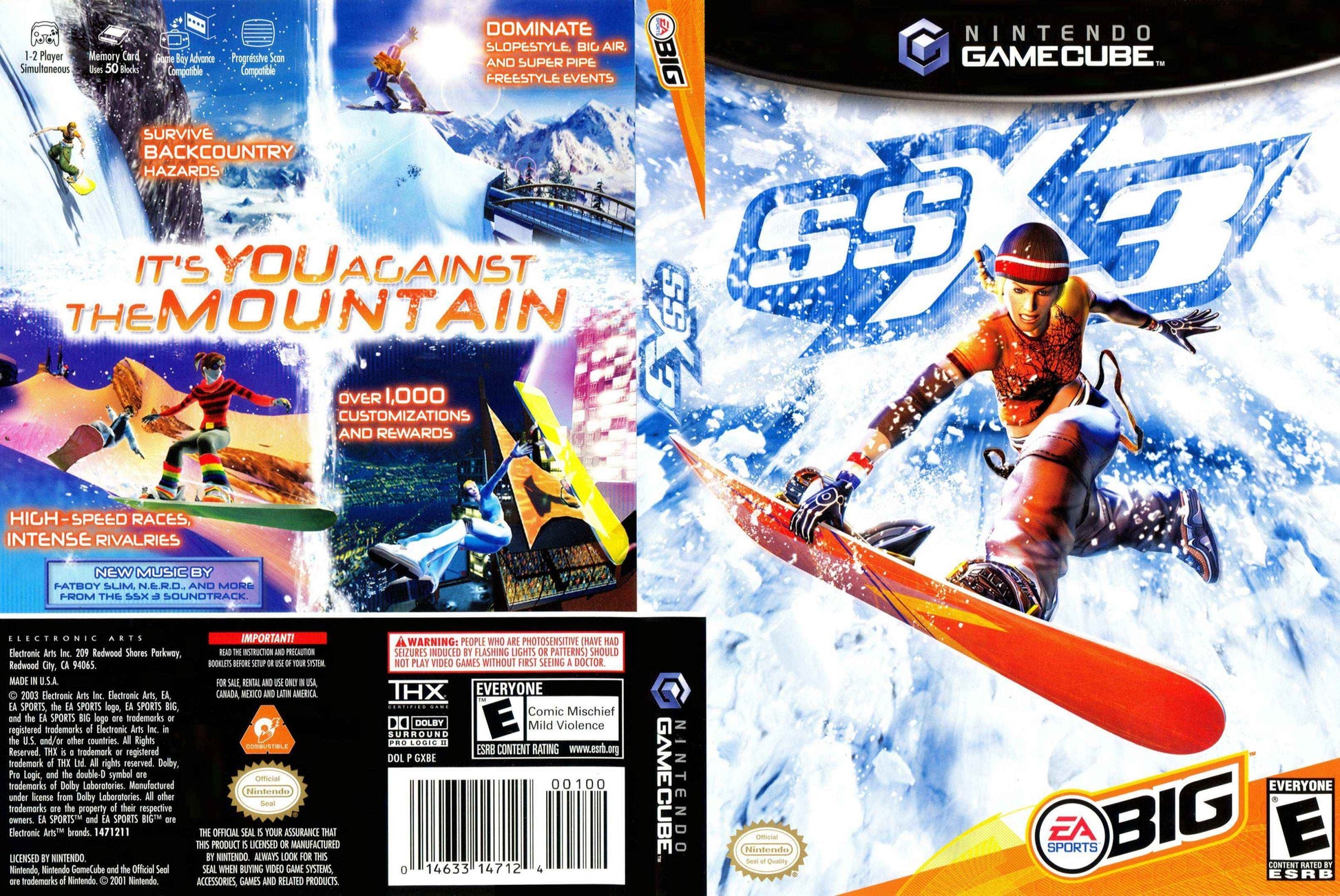 SSX 3 Cover Art - WOI Solutions