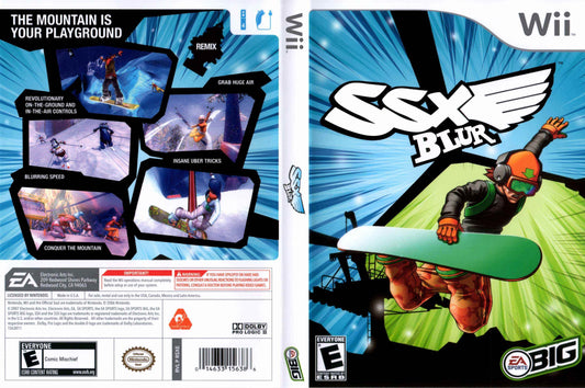 SSX Blur Cover Art - WOI Solutions