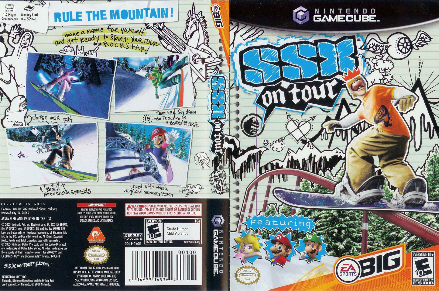 SSX On Tour Cover Art - WOI Solutions